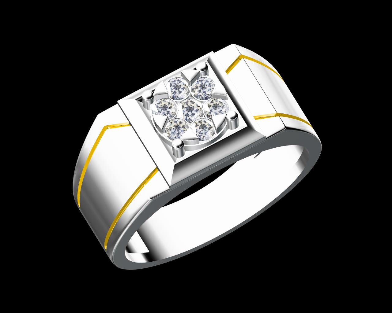 AD17738 — Gents Rings jewellery CAD design (JCD/STL)