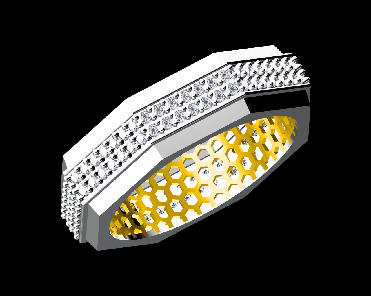 AD17748 — Gents Rings jewellery CAD design (JCD/STL)