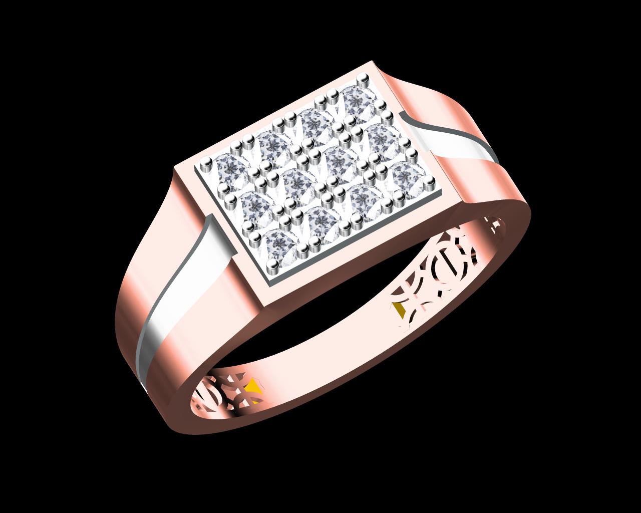 AD17757 — Gents Rings jewellery CAD design (JCD/STL)