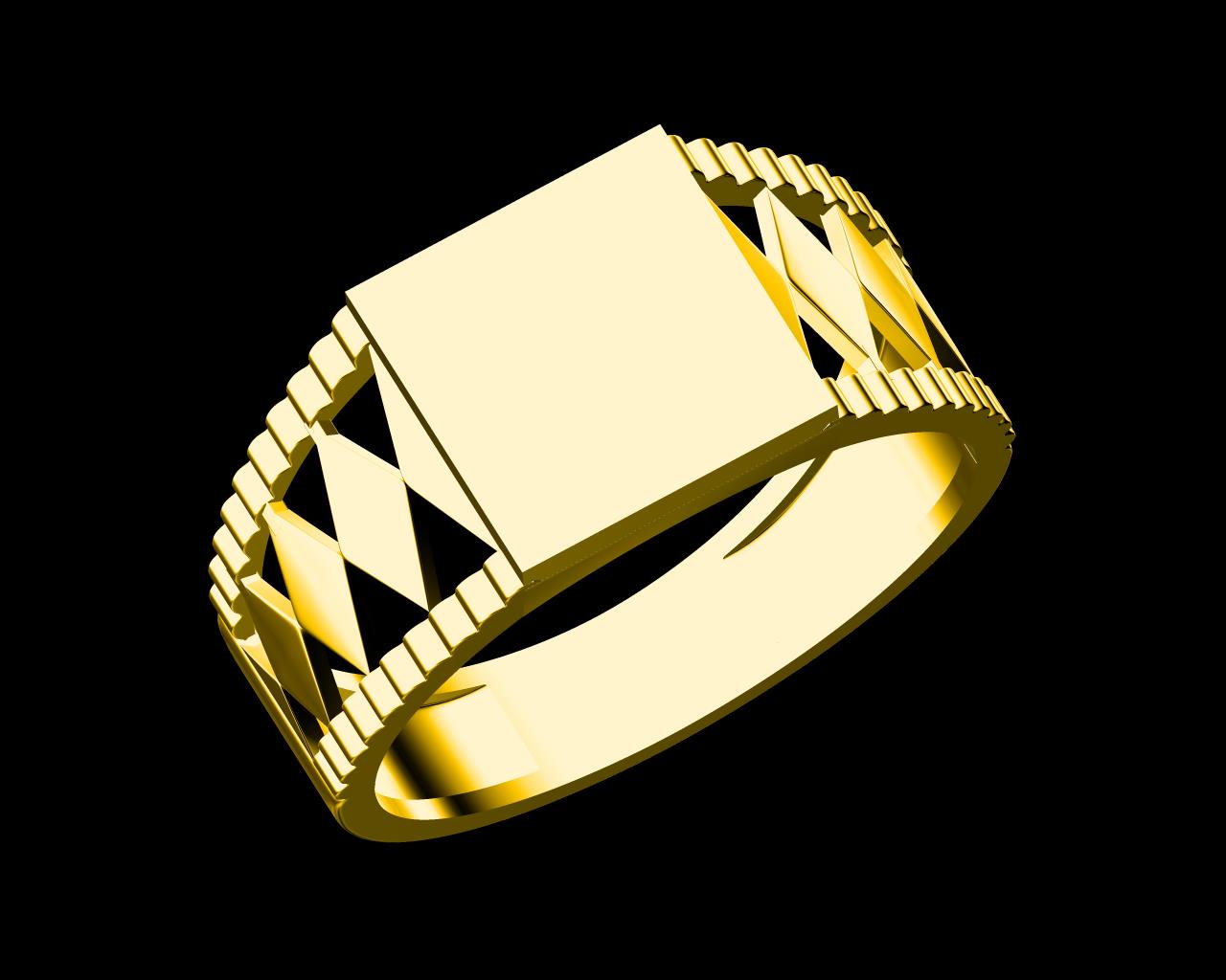 AD17779 — Gents Rings jewellery CAD design (JCD/STL)