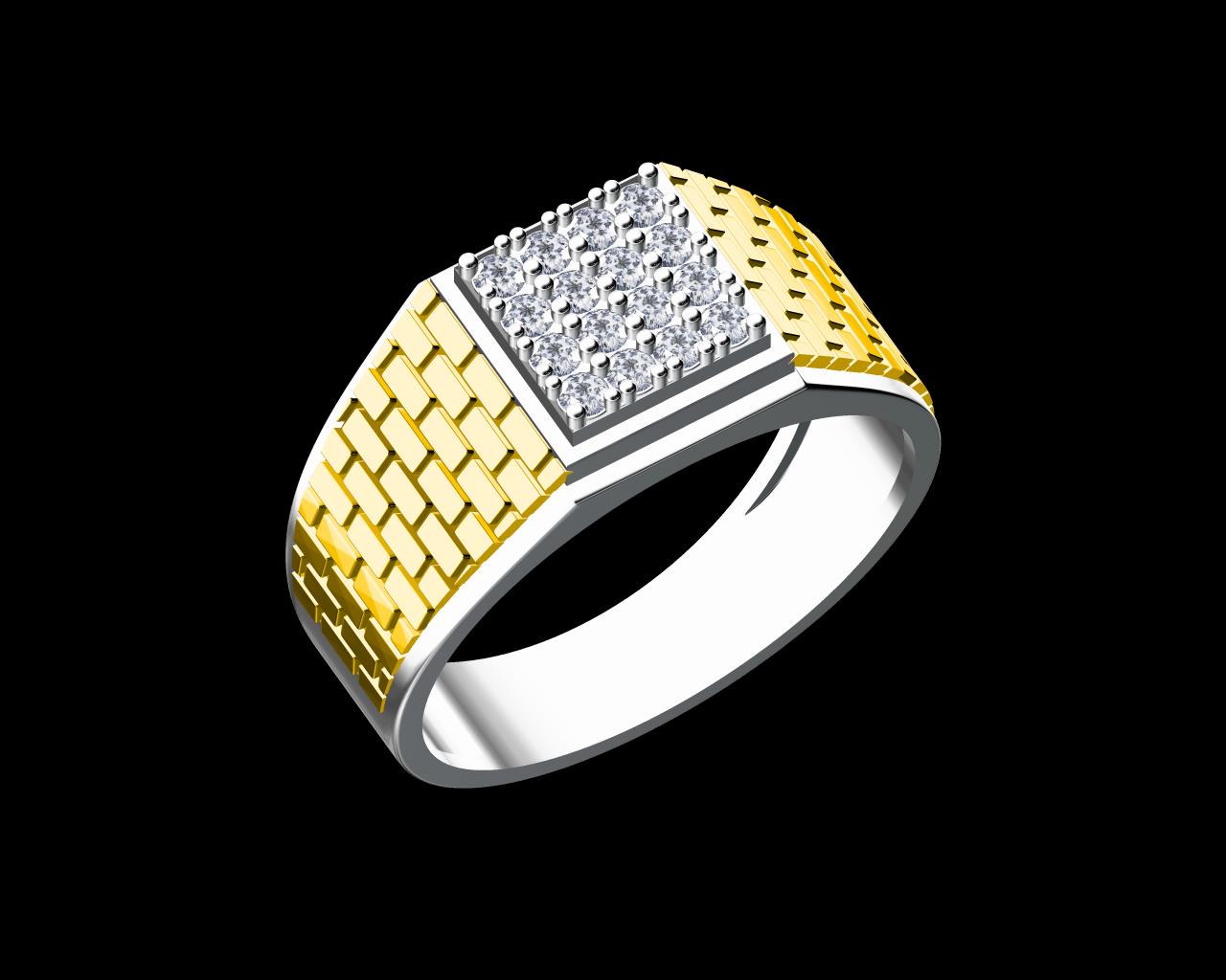AD17790 — Gents Rings jewellery CAD design (JCD/STL)