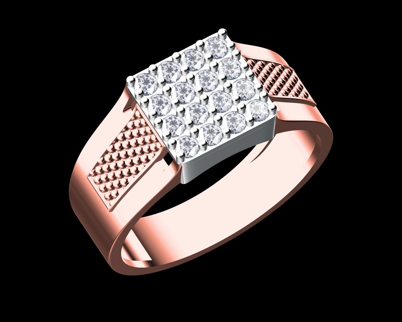 AD17802 — Gents Rings jewellery CAD design (JCD/STL)