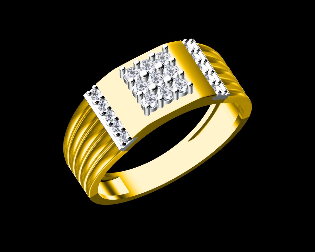 AD17807 — Gents Rings jewellery CAD design (JCD/STL)