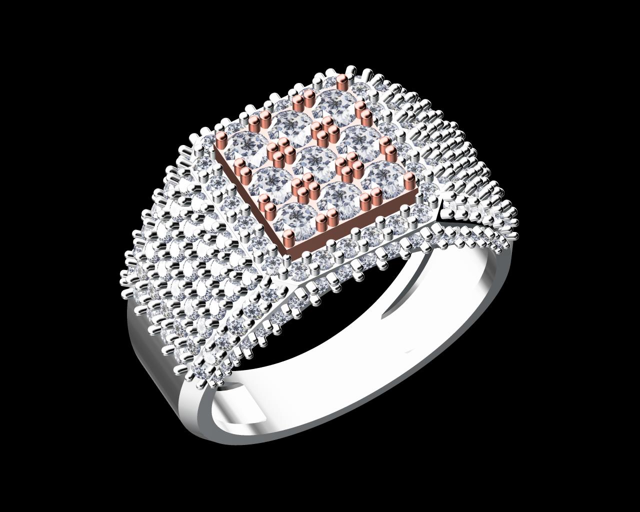AD17813 — Gents Rings jewellery CAD design (JCD/STL)