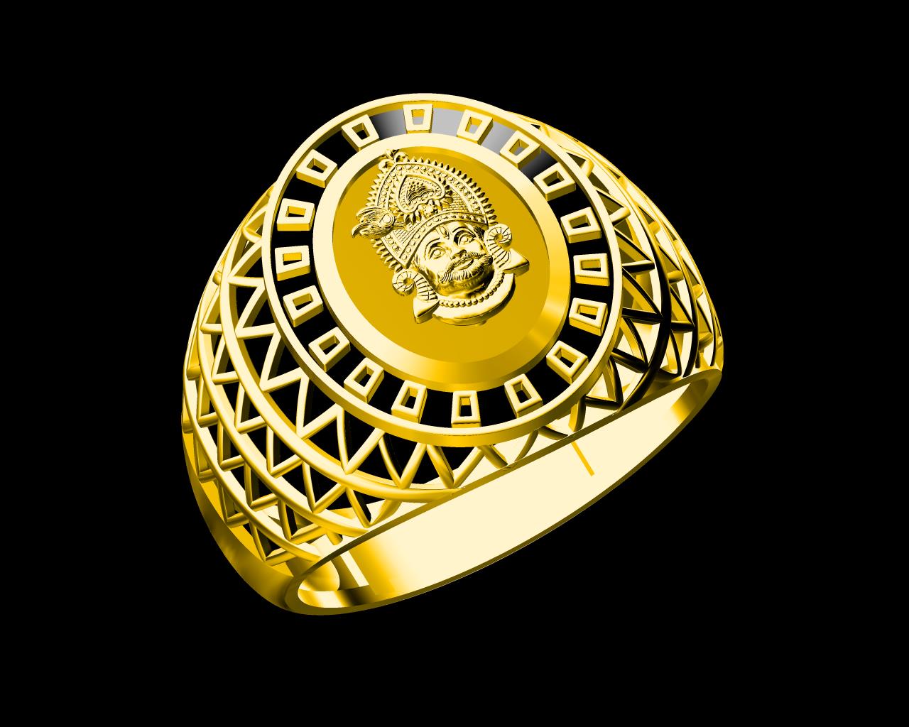 AD17838 — Gents Rings jewellery CAD design (JCD/STL)