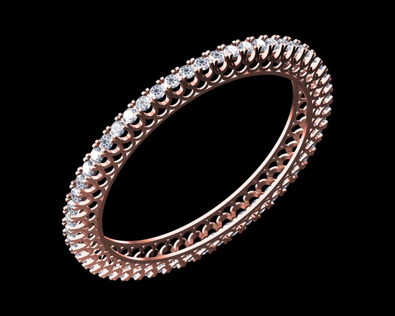 AD17876-ALT — Single Line Bangles jewellery CAD design (JCD/STL)