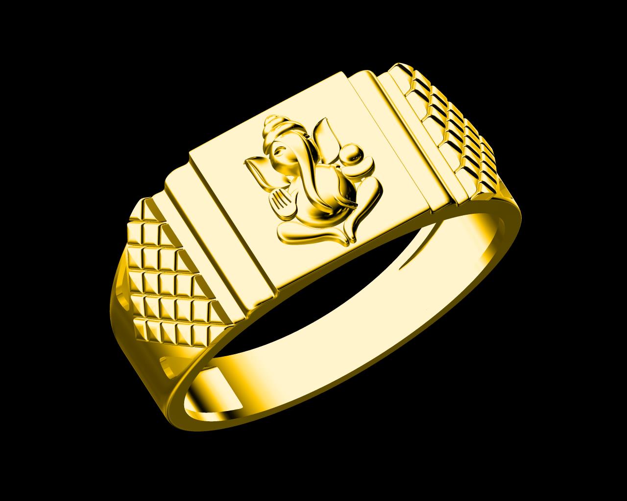AD18073 — Gents Rings jewellery CAD design (JCD/STL)