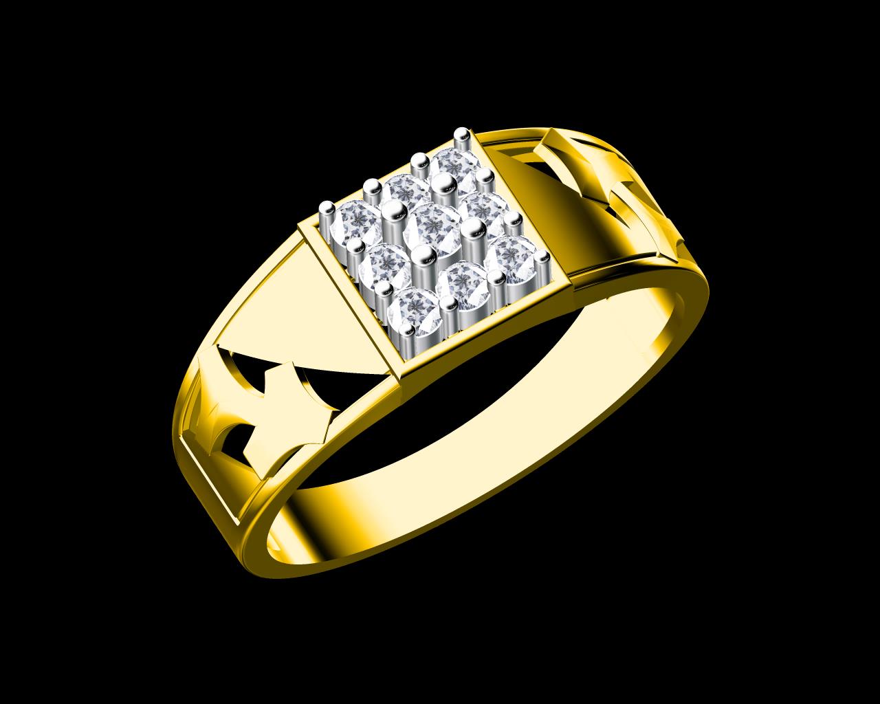 AD18087 — Gents Rings jewellery CAD design (JCD/STL)