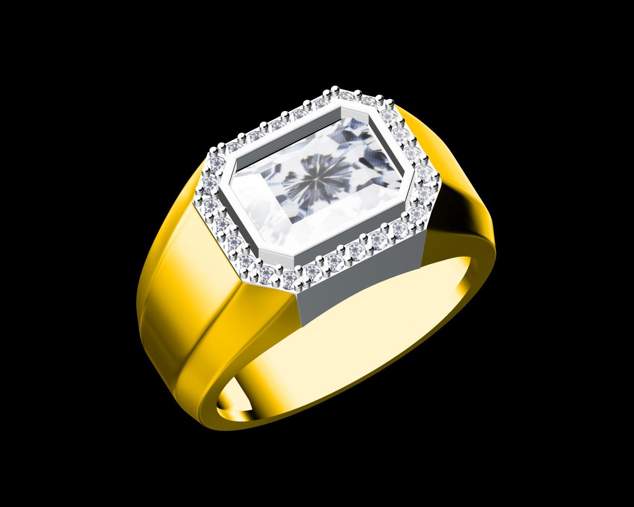 AD18145 — Gents Rings jewellery CAD design (JCD/STL)