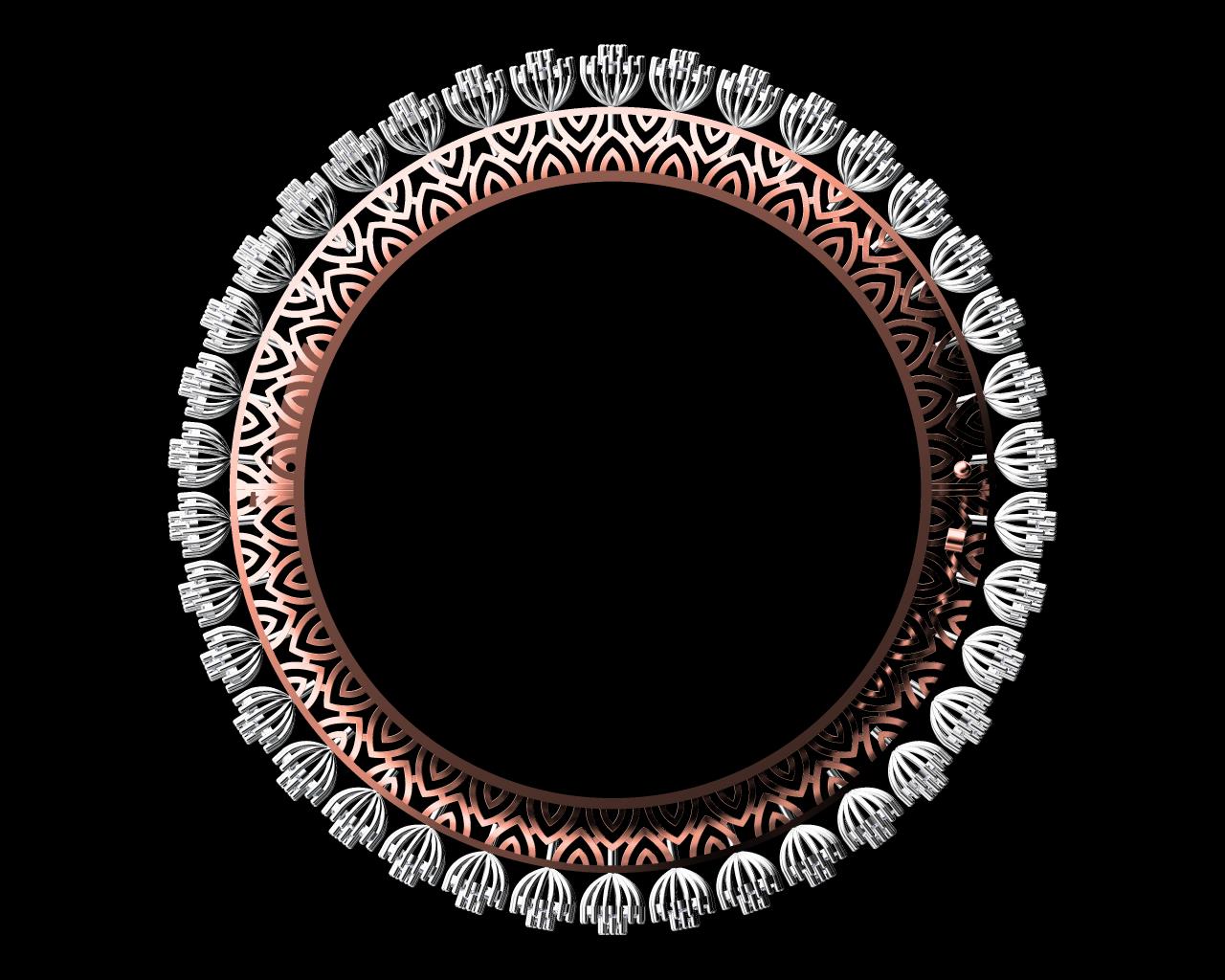 AD17909 — Single Line Bangles jewellery CAD design (JCD/STL)