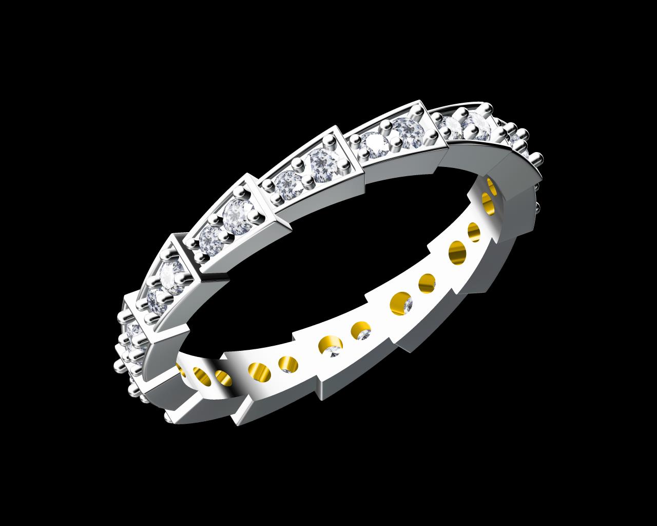 AD17969 — Ladies Rings jewellery CAD design (JCD/STL)