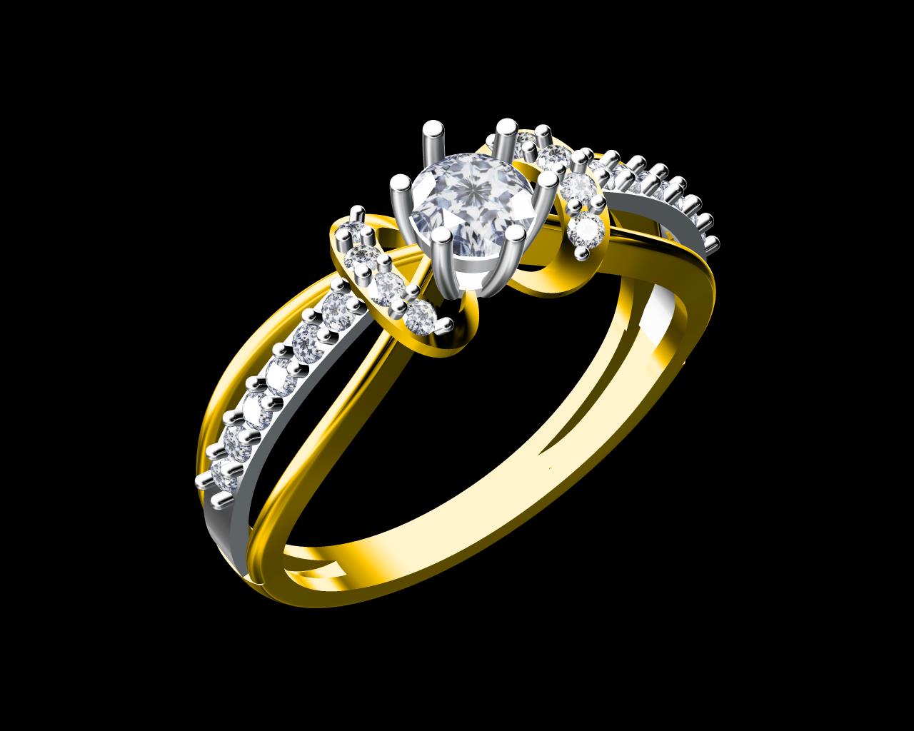 AD18007 — Ladies Rings jewellery CAD design (JCD/STL)