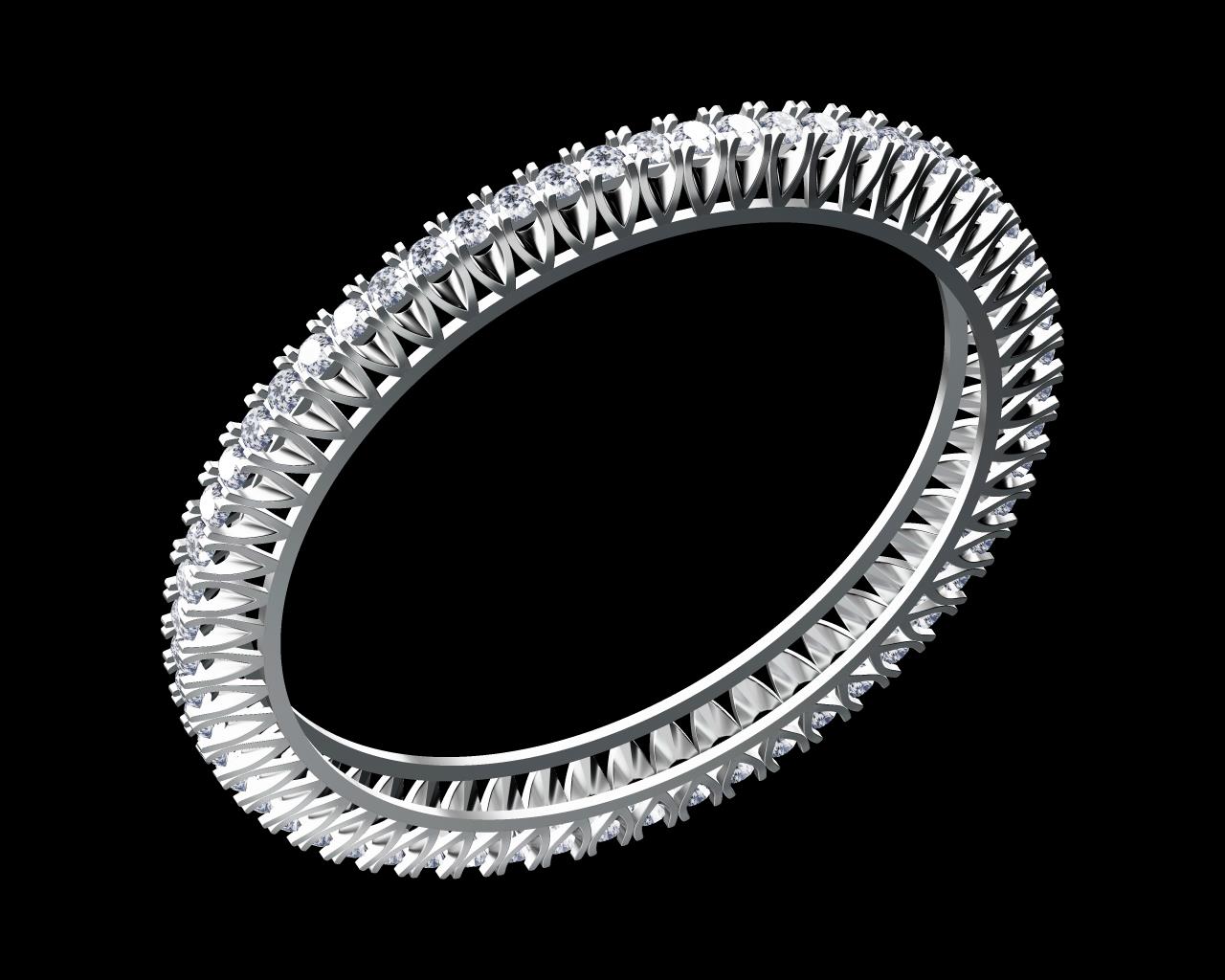 AD18010 — Single Line Bangles jewellery CAD design (JCD/STL)