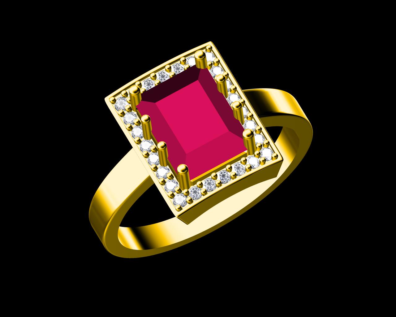 AD18031 — Ladies Rings jewellery CAD design (JCD/STL)